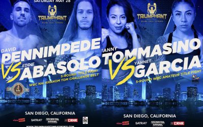 TRIUMPHANT COMBAT SPORTS HITS SAN DIEGO WITH THE WBC MUAYTHAI