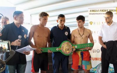 TUNISA IS ALIGHT WITH WBC MUAYTHAI WORLD TITLE EXCITEMENT