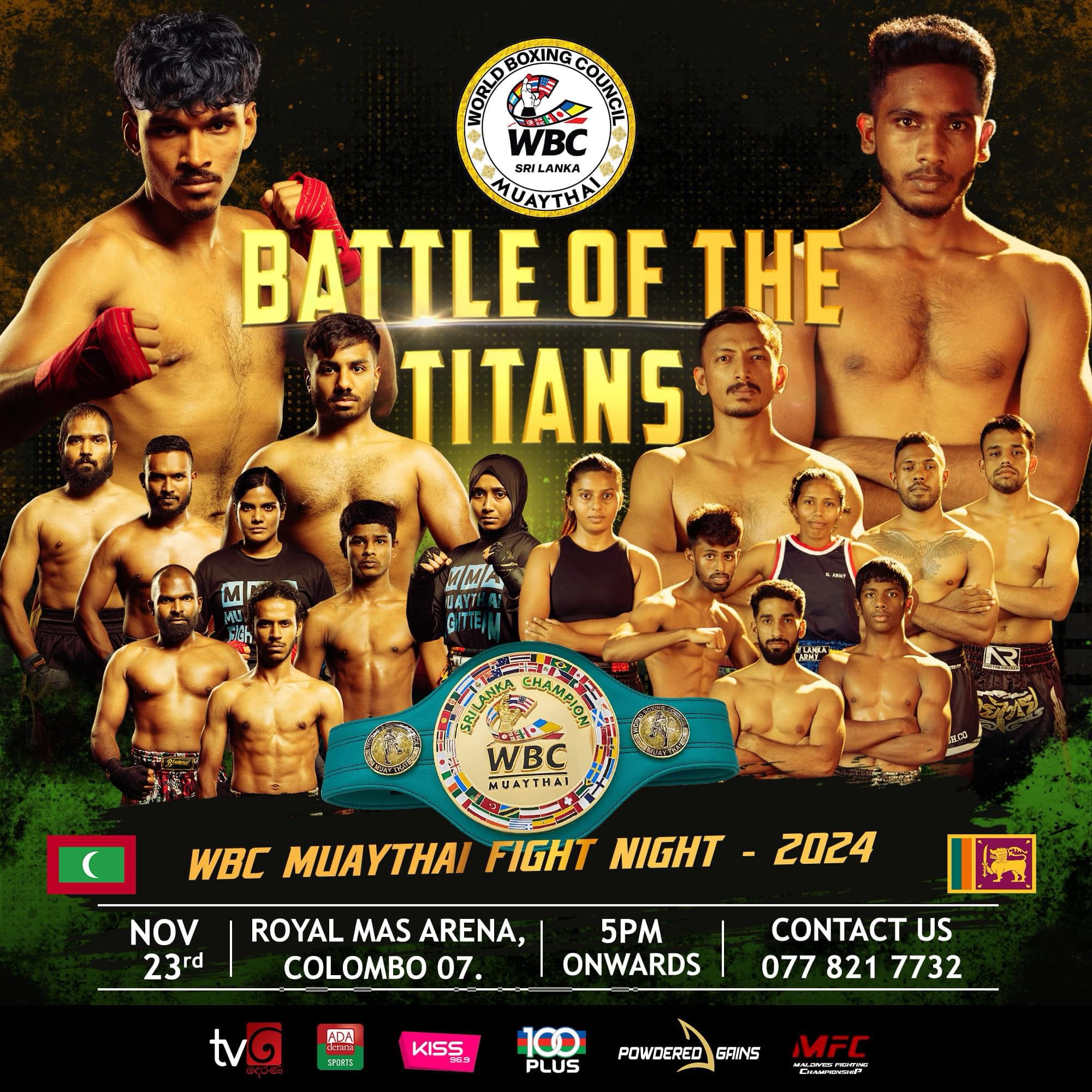Battle of the Titans: WBC MuayThai Fight Night 2024