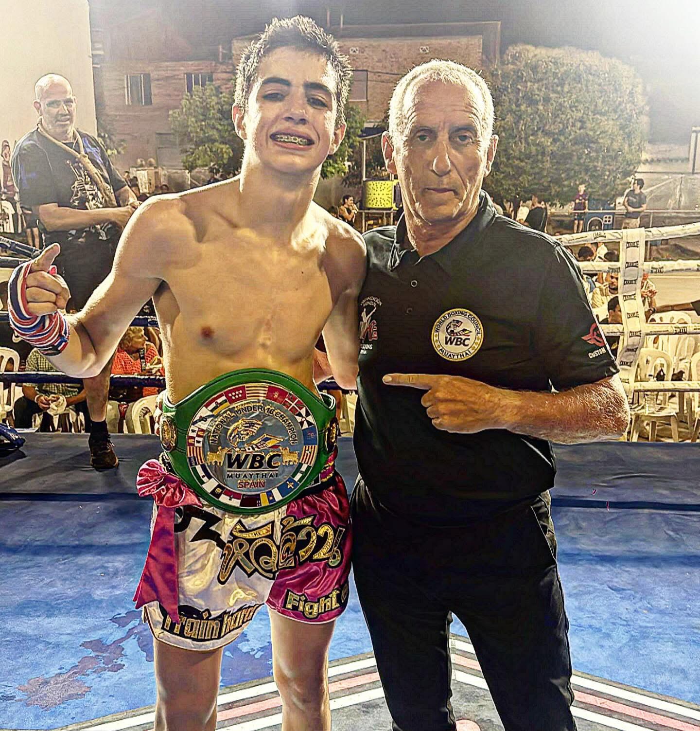 Arnau García Claims WBC MuayThai Under 16 Super Bantamweight National Title in Spain