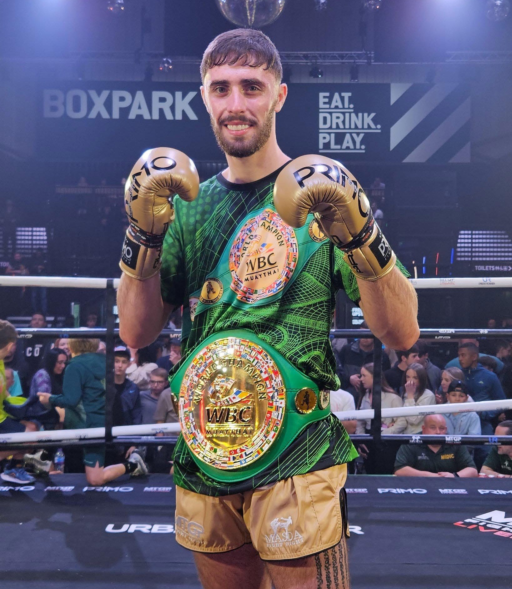 Anthony Deary Crowned WBC MuayThai World Super-Lightweight Champion in Liverpool