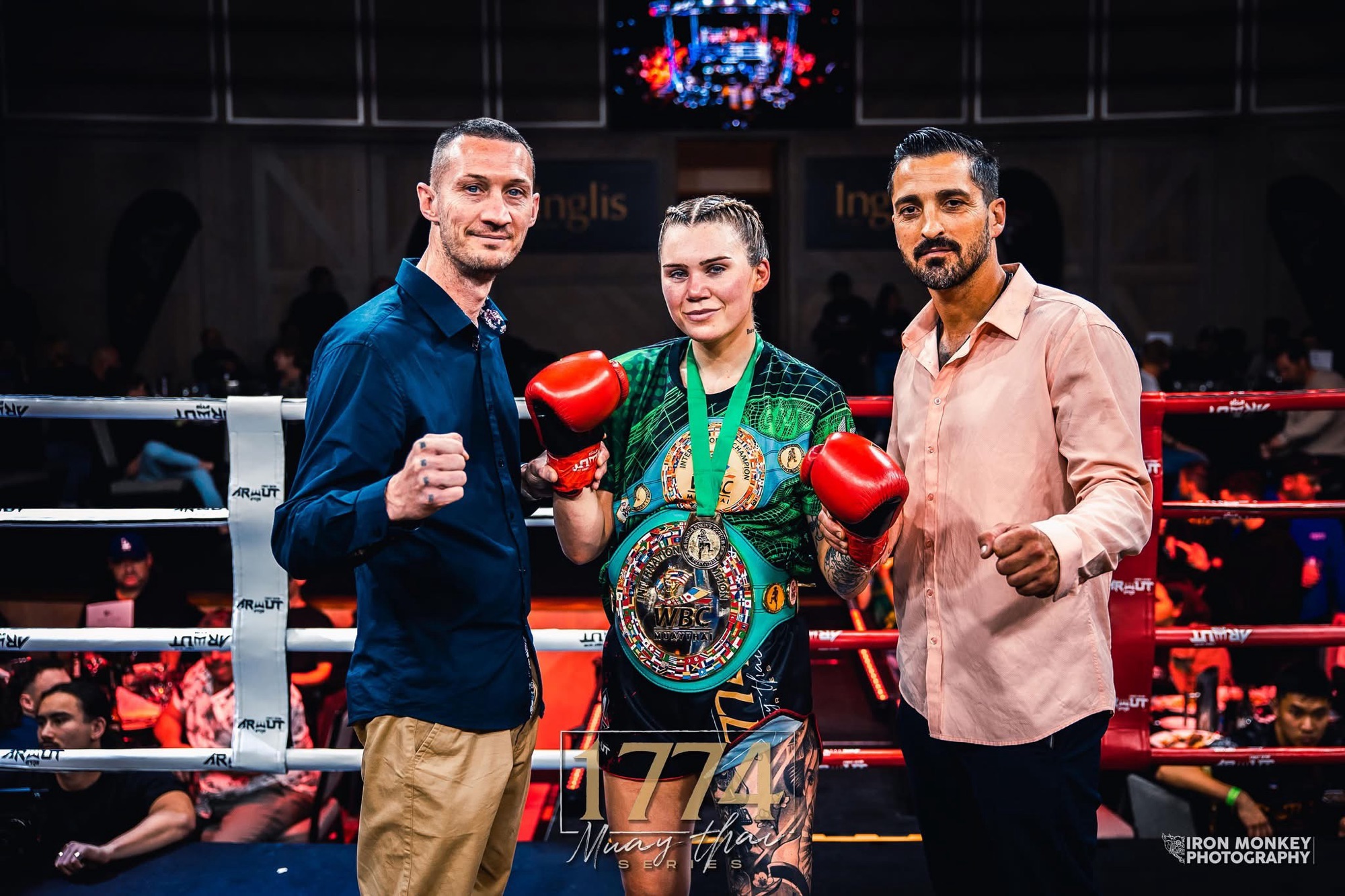 Katie-Rose Mitchell Captures WBC MuayThai International Title with Ruthless TKO Victory