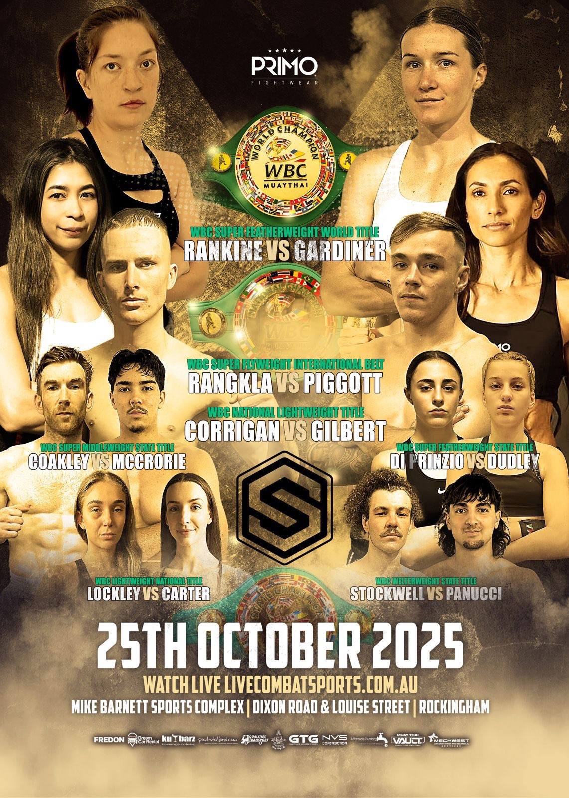 MuayThai is Ready to Rock in Rockingham: WBC Titles on the Line October 25, 2025