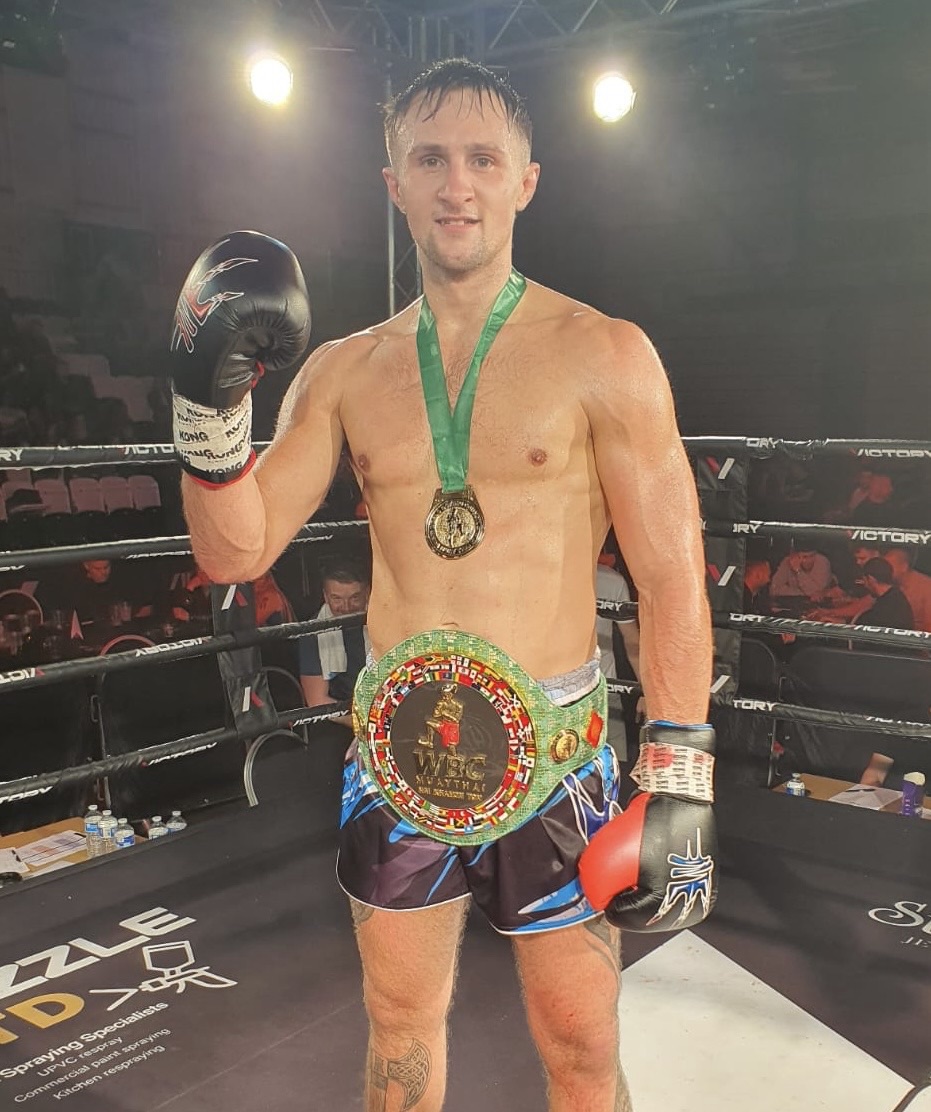 Harry Purvis Claims Nai Khanom Tom Super Middleweight Challenge Title at Victory Promotions