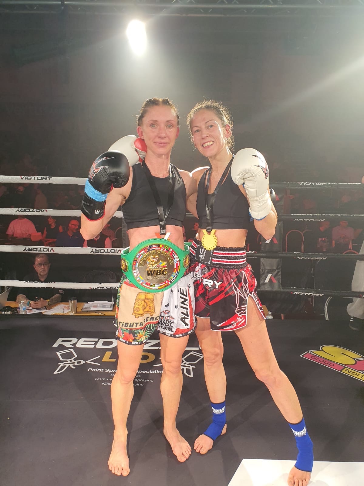 Aline Sieberth Crowned WBC MuayThai Female Flyweight European Champion in Newcastle