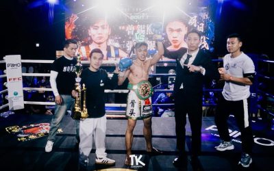 WBC MuayThai Greater China National Championship SUCCESS FOR ZHANG GU-YIN