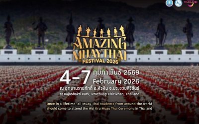 Amazing Muay Thai Festival 2026 – Opening Ceremony at Rajabhakti Park