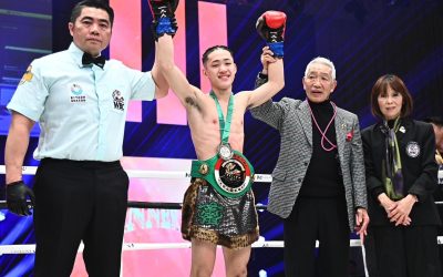 RAINA WATANABE CROWNED NEW WBC MUAYTHAI JAPAN FLYWEIGHT CHAMPION