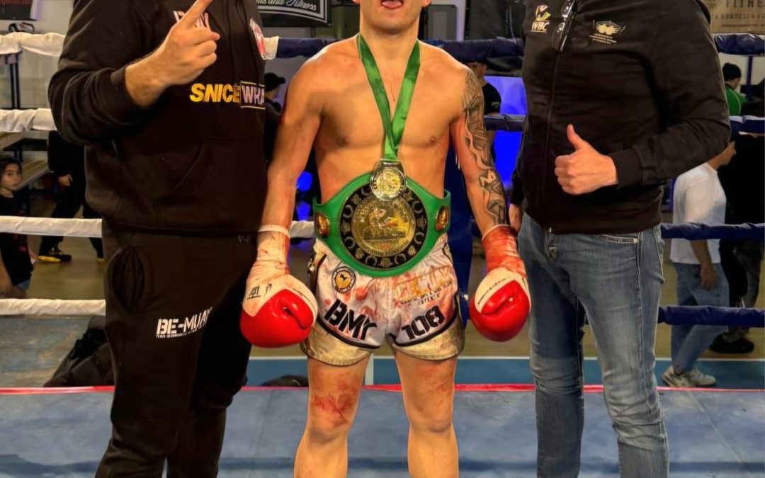 Mosumeci Claims WBC MuayThai National Title in Thrilling Battle in Cagliari