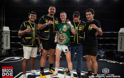 Gardiner Crowned Two-Weight WBC MuayThai World Champion in Perth