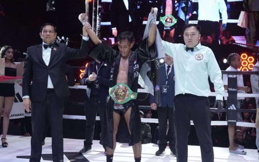 Agung Wahyudi Crowned New WBC MuayThai Lightweight Champion in Bali