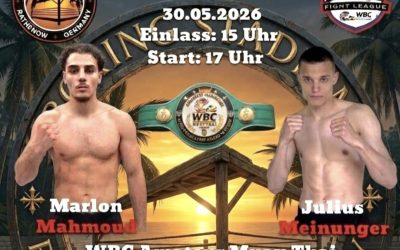 WBC Amateur MuayThai National Title Fight Headlines Rathenow Event in Germany