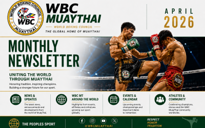 WBC MuayThai Monthly Newsletter – April 2026 Edition