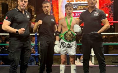 Michele Matera Crowned WBC MuayThai Italian Under 18 Flyweight Champion