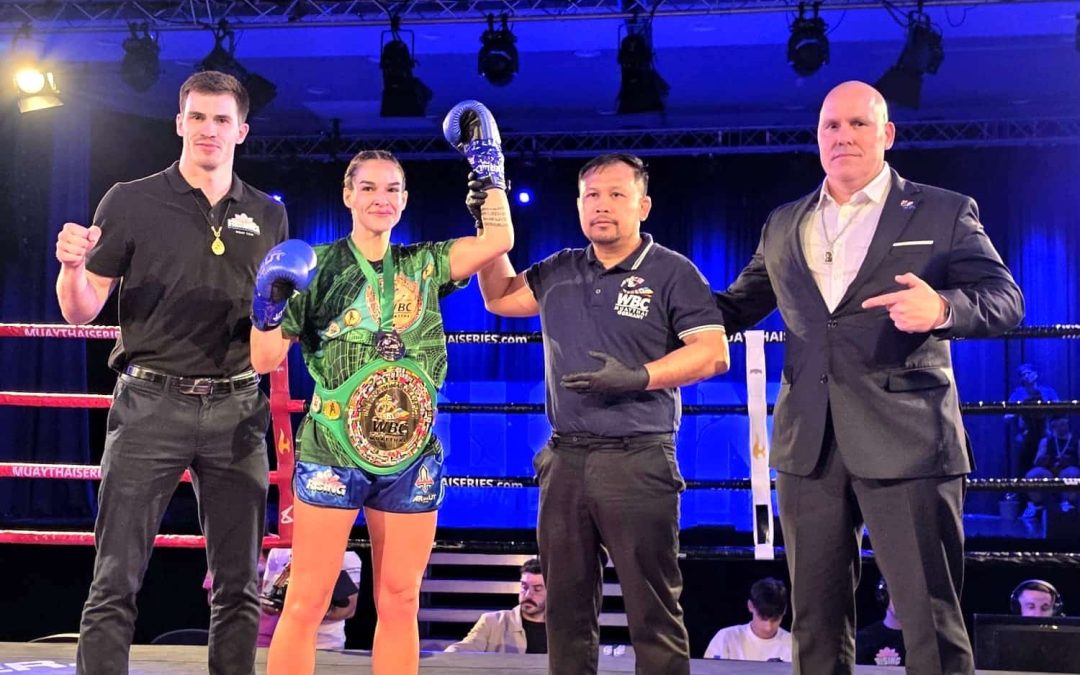 Linda Faysal Crowned WBC MuayThai International Featherweight Champion in Germany