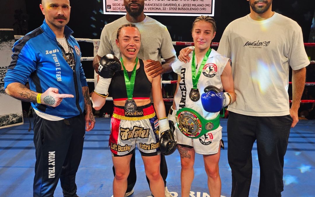 Valentina Cancello Captures WBC MuayThai Mediterranean Professional Title in Dominant Fashion
