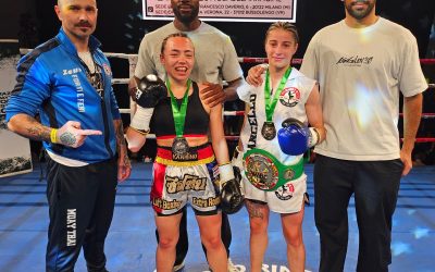 Valentina Cancello Captures WBC MuayThai Mediterranean Professional Title in Dominant Fashion