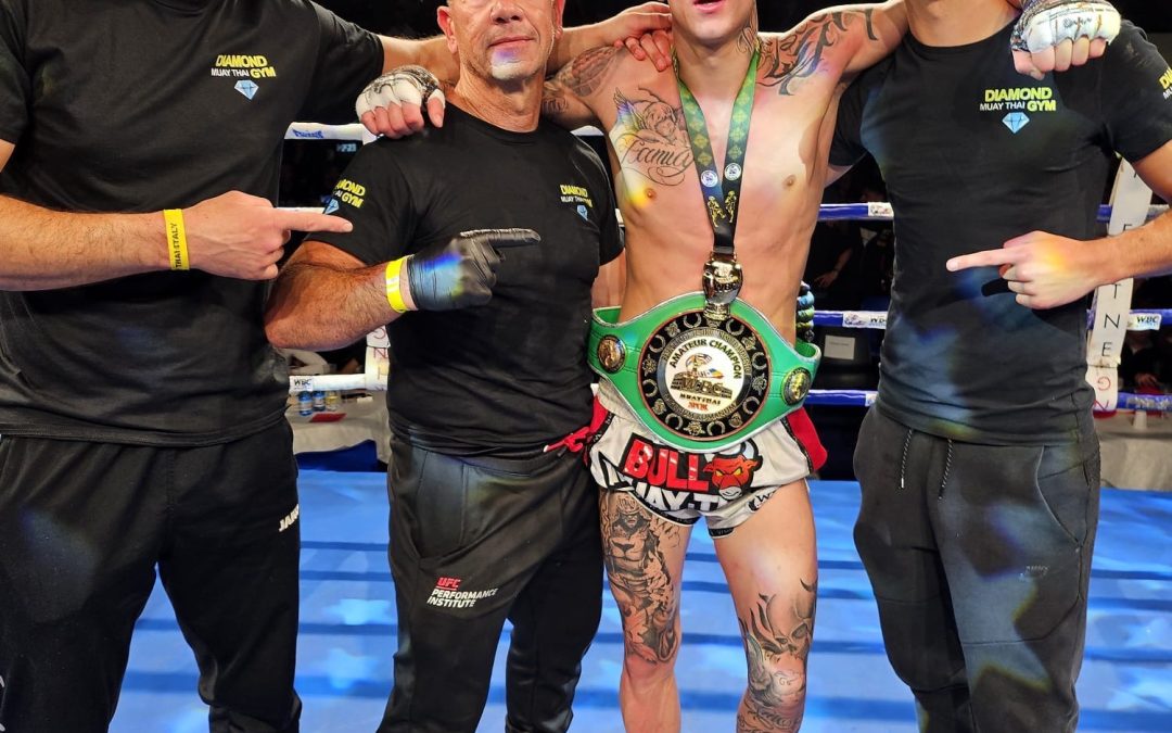 Francesco Fabris Crowned WBC Amateur MuayThai Italian National Champion After Impressive Victory in Monteforte D’Alpone