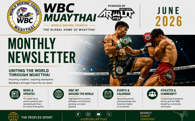 WBC MUAYTHAI MONTHLY NEWSLETTER – JUNE 2026