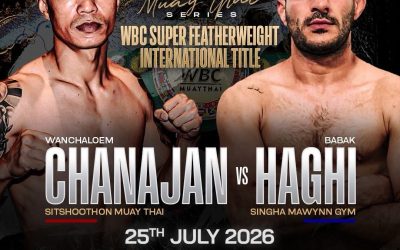 WBC MuayThai Super Featherweight International Title Headlines 1774 MuayThai Series 16th Edition