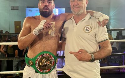 Elijah Estanisioa Crowned New WBC MuayThai British Cruiserweight Champion