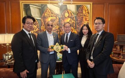 WBC MUAYTHAI UK CHAIRMAN MEETS THAI AMBASSADOR