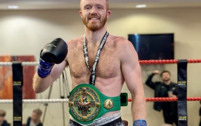 DAVID McROBERT CROWNED WBC MUAYTHAI CELTIC CHAMPION WITH THIRD-ROUND TKO VICTORY